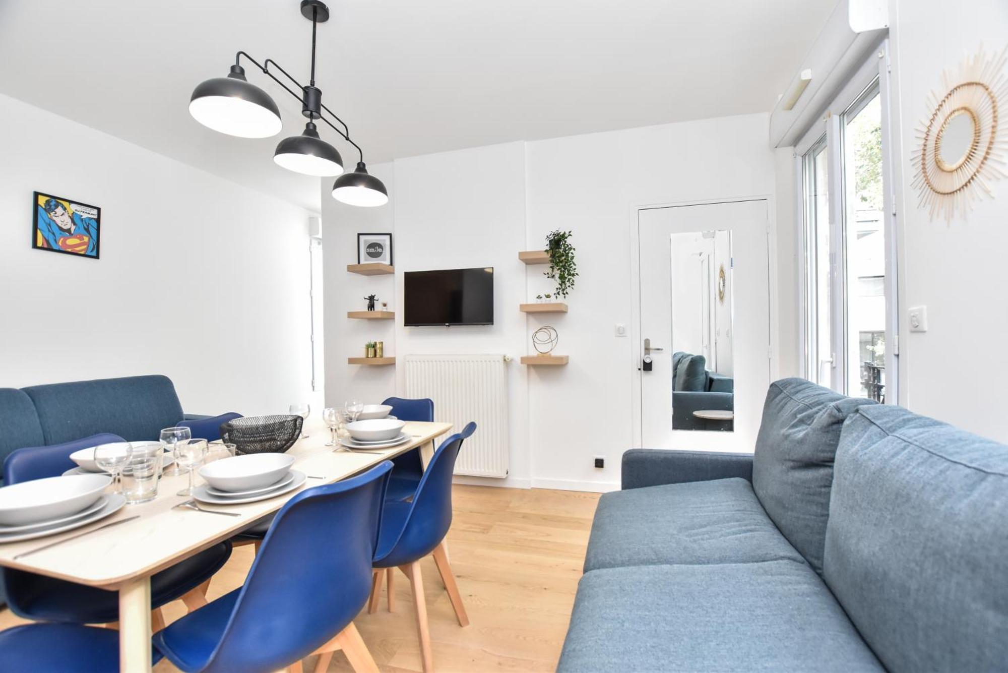 Authentic Apartment - 1Br-6P - Saint-Fargeau Paris Exterior photo